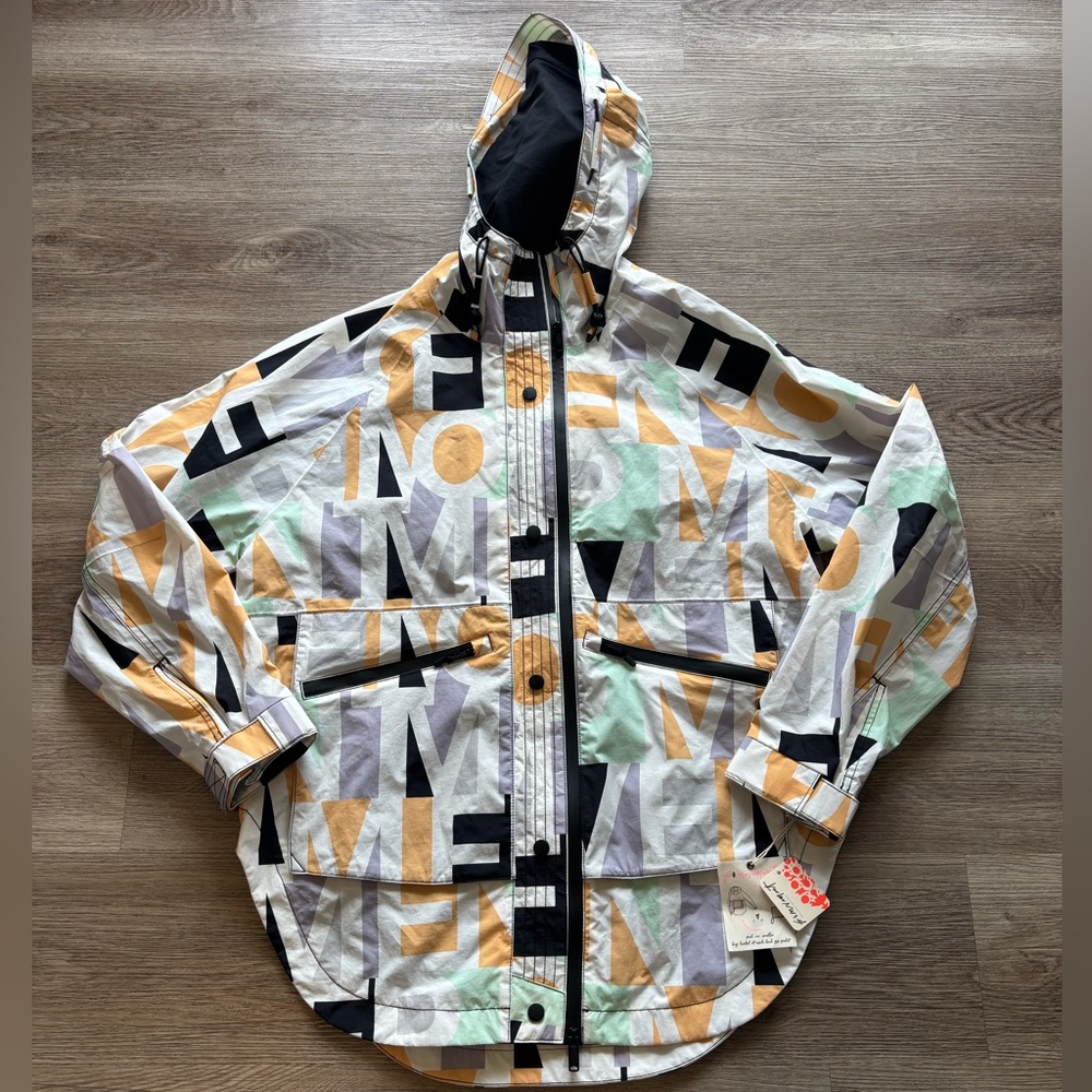 NEW Free People Movement Singin' In The Rain Printed Jacket - Picture 6 of 13